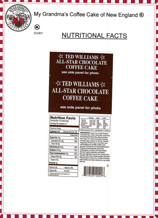 1 Caramel Rice Cake | Nutrition facts label, Salad nutrition facts,  Starbucks nutrition facts