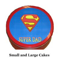 Super Dad Cake Tin