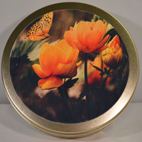 Flower with butterfly Cake Tin