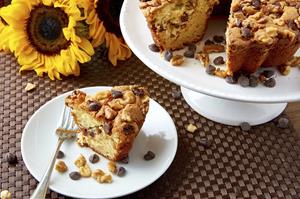 The simplicity of our Cinnamon Walnut Coffee Cake with the taste of chocolate!
