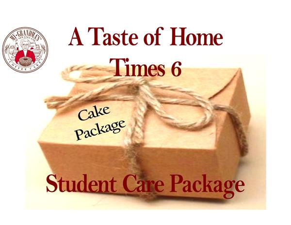 Student Care Package Gift Certificate for Small Cakes